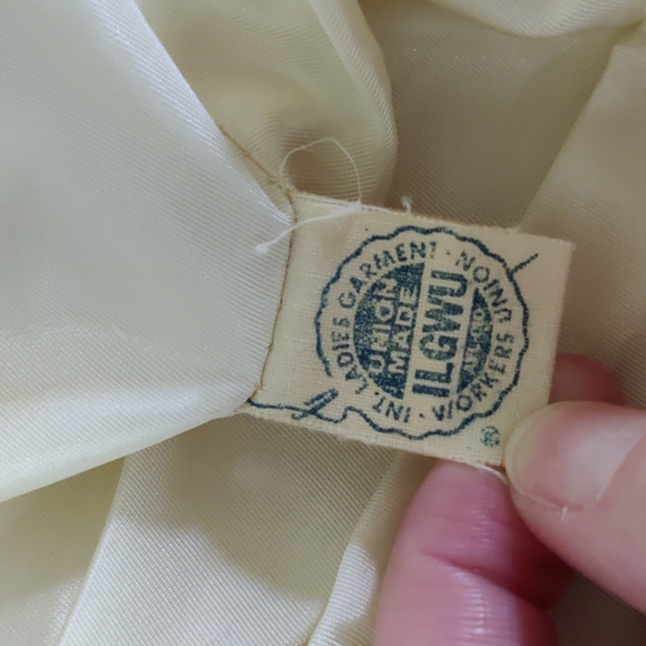 Rare Vintage Women's Hand Sewn Union Made Peacoat - Picture 14 of 16